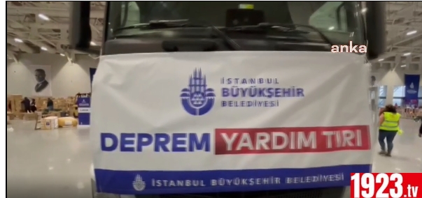 ibb 118 tır deprem bölgesine gitti